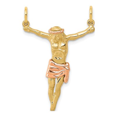 14K Two-Tone Gold Corpus Pendant