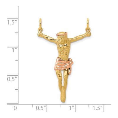 14K Two-Tone Gold Corpus Pendant – view 5