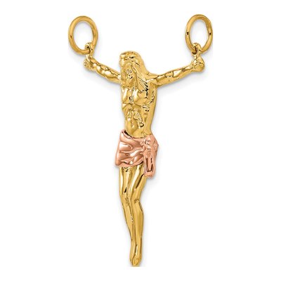 14K Two-Tone Gold Corpus Pendant – view 6