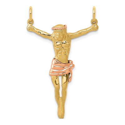 14K Two-Tone Gold Corpus Pendant