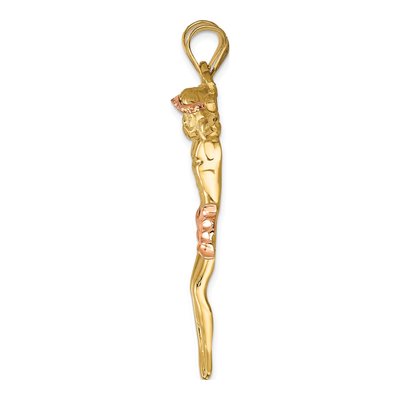 14K Two-Tone Gold Corpus Pendant – view 3