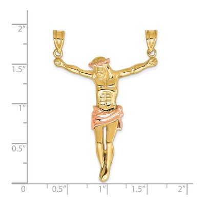 14K Two-Tone Gold Corpus Pendant – view 4