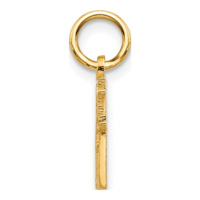 14K Yellow Gold BEST Friend Pendant – view 3