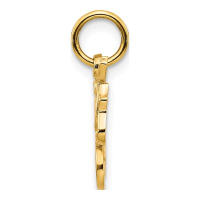 14K Yellow Gold Sister Pendant – view 3