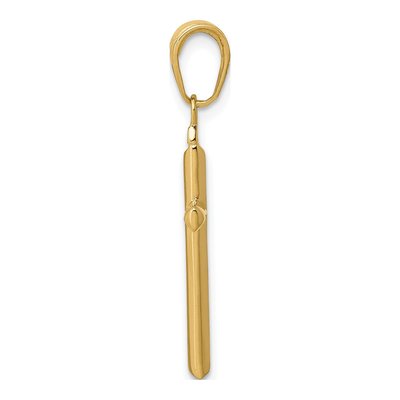 14K Yellow Gold Reversible Latin Cross Pendant – view 3
