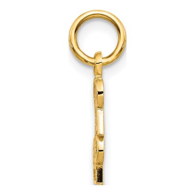 14K Yellow Gold DAD Number 1 Pendant – view 3
