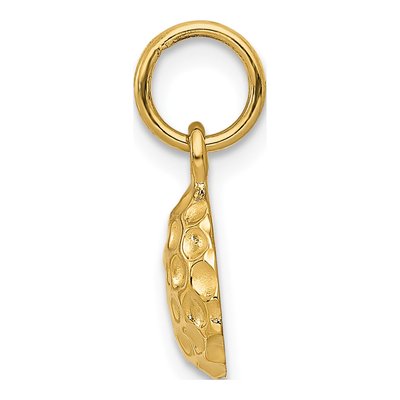 14K Yellow Gold Golf Ball Pendant – view 3