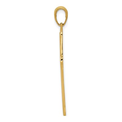 14K Yellow Gold Cross Pendant – view 3