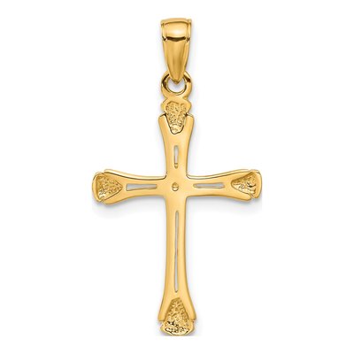 14K Yellow Gold Cross Pendant – view 4