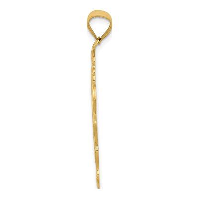 14K Yellow Gold Reversible Cross Pendant – view 3