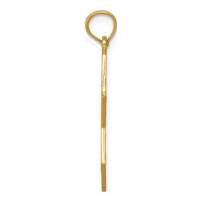 14K Yellow Gold Star of David Pendant – view 3