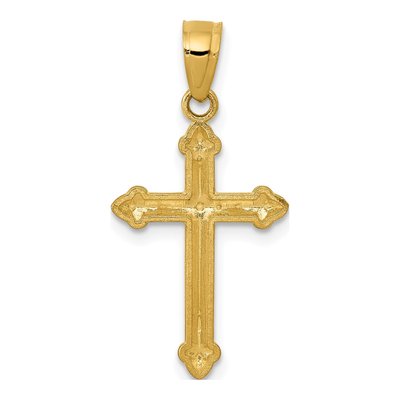 14K Yellow Gold Passion Cross Pendant – view 5