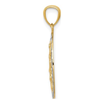 14K Yellow Gold Tree of Life Pendant – view 3