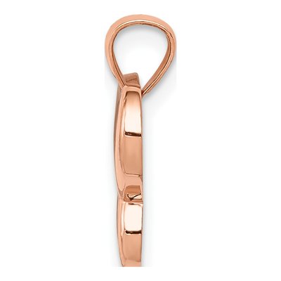 14K Rose Gold Butterfly Pendant – view 3