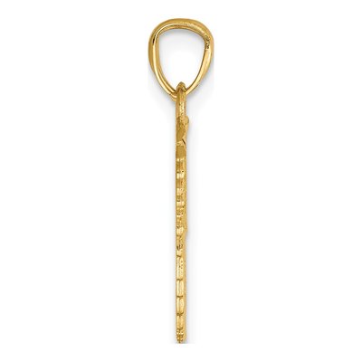 14K Yellow Gold Break-Apart Wings Pendant – view 3