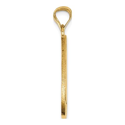 14K Yellow Gold 2-Piece Break-Apart Mizpah Pendant – view 3