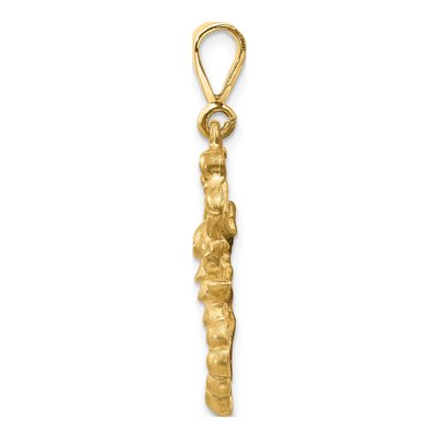 14K Yellow Gold Scorpio Zodiac Pendant – view 3
