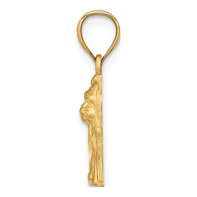 14K Yellow Gold Yorkshire Terrier Dog Pendant – view 3
