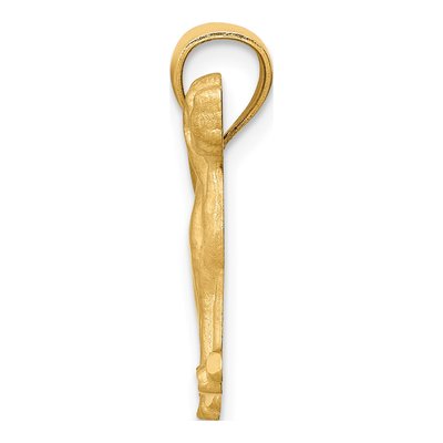 14K Yellow Gold Beagle Dog Pendant – view 3