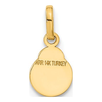 14K Yellow Gold Enamel Ladybug Charm – view 4
