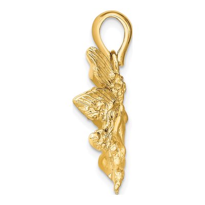 14K Yellow Gold Fairy Charm – view 3