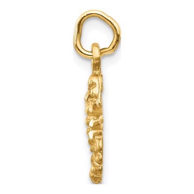 14K Yellow Gold Scorpio Zodiac Pendant – view 3