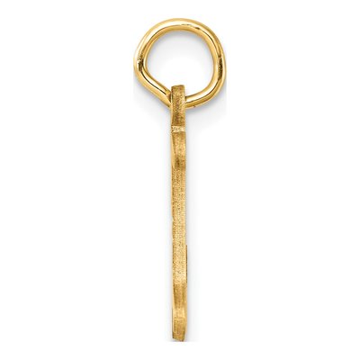 14K Yellow Gold Letter I Pendant – view 3