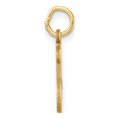 14K Yellow Gold Letter L Pendant – view 3