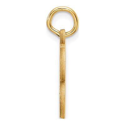 14K Yellow Gold Letter S Pendant – view 3