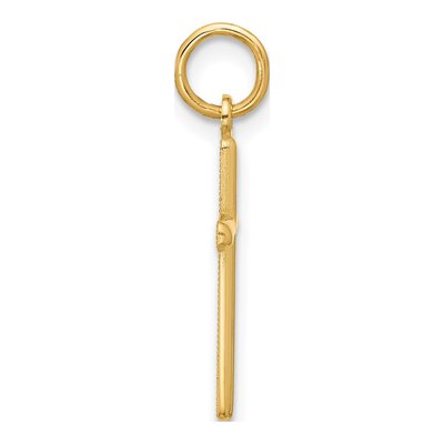 14K Yellow Gold Cross Pendant – view 3