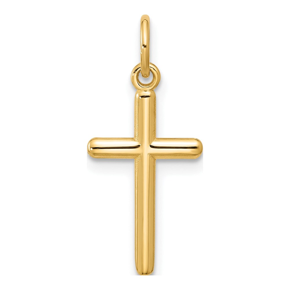 14K Yellow Gold Cross Pendant