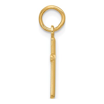 14K Yellow Gold Cross Pendant – view 3