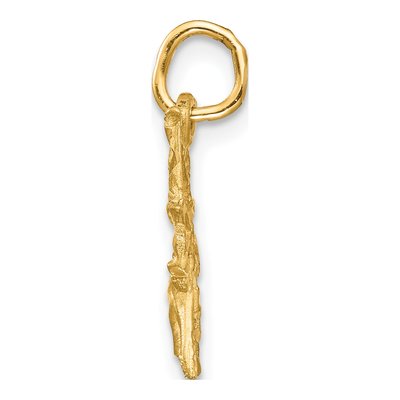 14K Yellow Gold Sagittarius Zodiac Charm – view 3