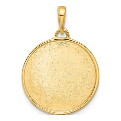 14K Yellow Gold It's Boy Pendant – view 4