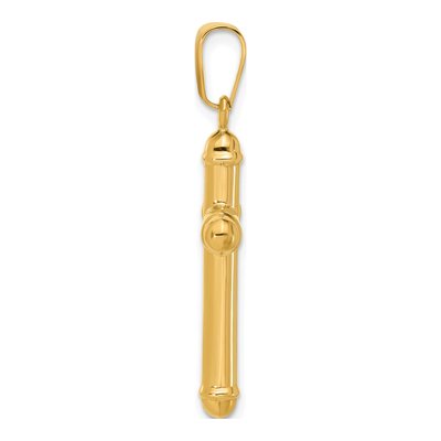 14K Yellow Gold Cross Pendant – view 3