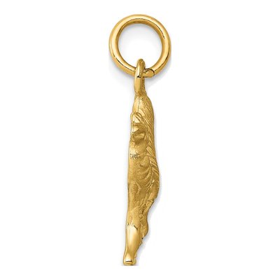 14K Yellow Gold Camel Pendant – view 3