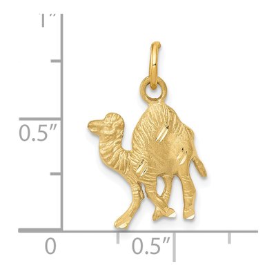 14K Yellow Gold Camel Pendant – view 5