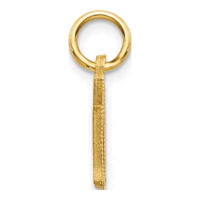 14K Yellow Gold Letter G Charm – view 3