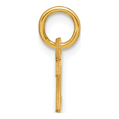 14K Yellow Gold Letter Z Charm – view 2
