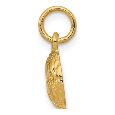 14K Yellow Gold Soccer Ball Pendant – view 3