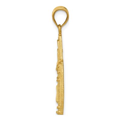14K Yellow Gold Golf Bag Pendant – view 3