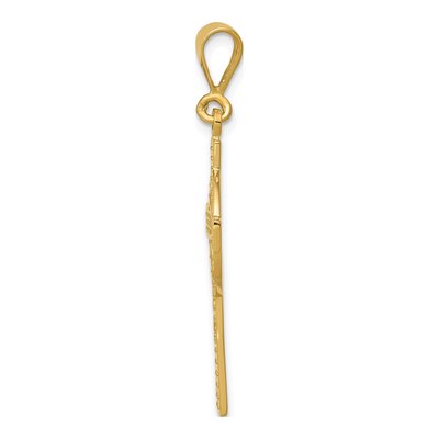 14K Yellow Gold Celtic Cross Pendant – view 3
