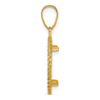 14K Yellow Gold Coin Bezel Coin Bezel – view 3