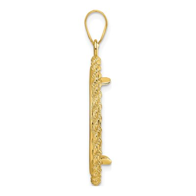 14K Yellow Gold Coin Bezel Coin Bezel – view 3