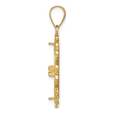 14K Yellow Gold Coin Bezel Coin Bezel – view 3
