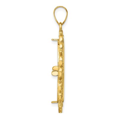 14K Yellow Gold Coin Bezel Coin Bezel – view 2