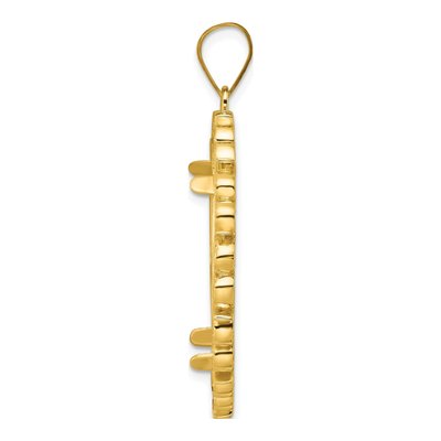 14K Yellow Gold Coin Bezel Coin Bezel – view 2