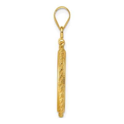 14K Yellow Gold Coin Bezel Coin Bezel – view 3