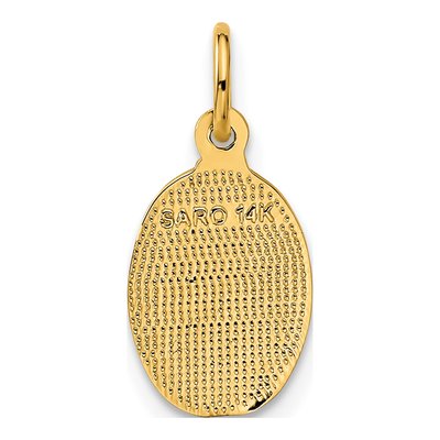 14K Yellow Gold Saint Christopher Pendant – view 4