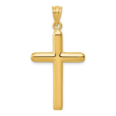 14K Yellow Gold Cross Pendant